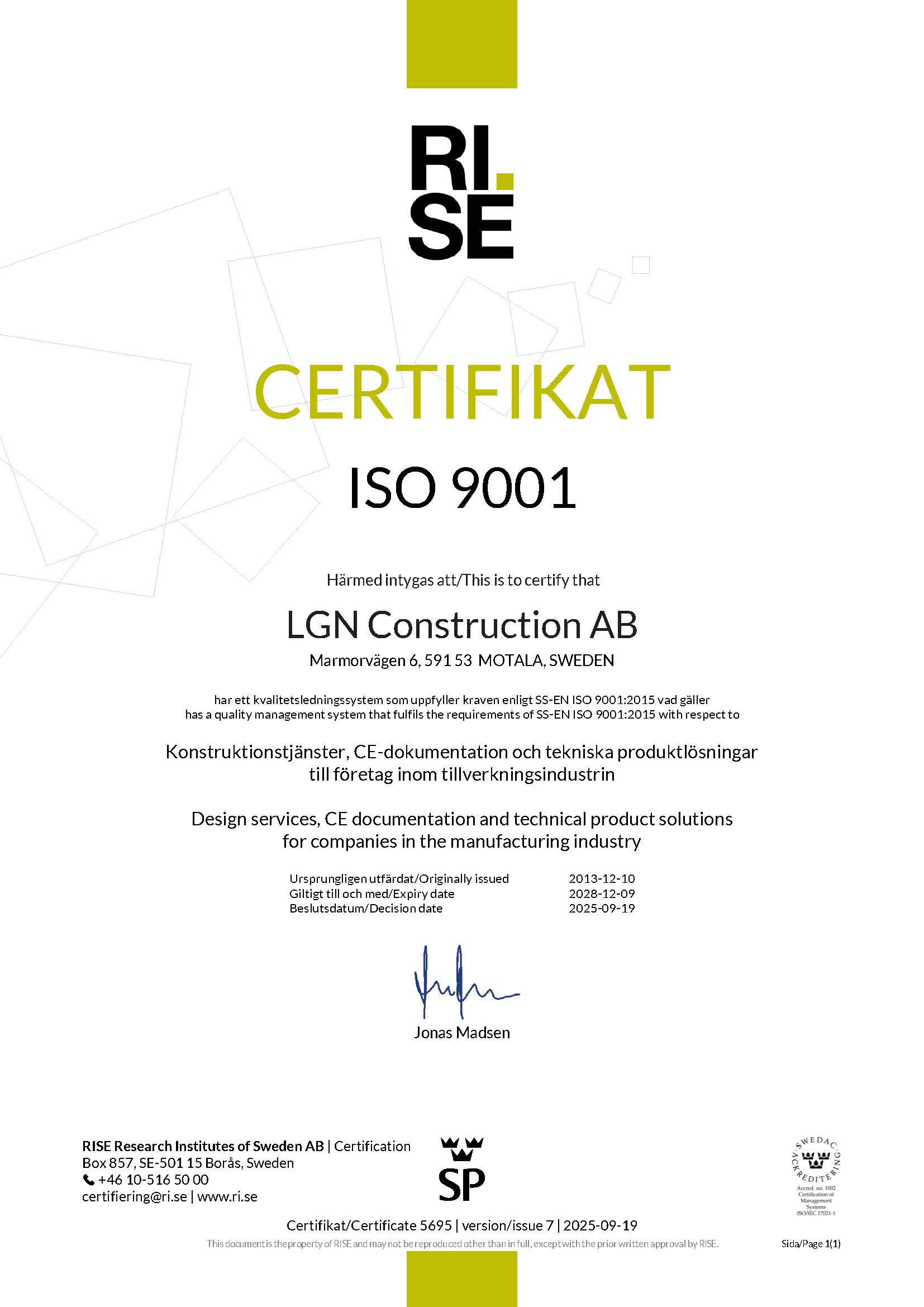 ISO 9001